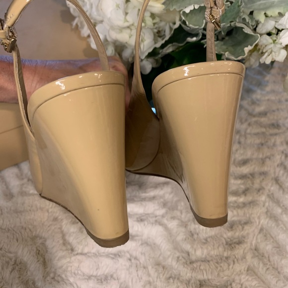 Michael Kors Patent Wedge Pumps - Picture 6 of 8